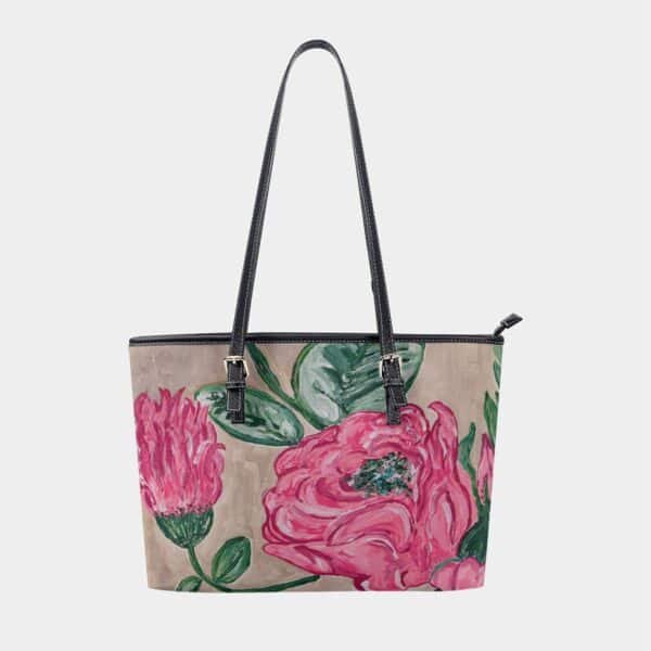 Rosie Vegan Leather Tote - Image 3