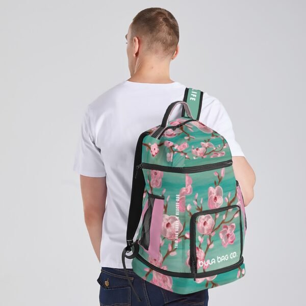 Cherry Blossom Backpack Large - Image 4
