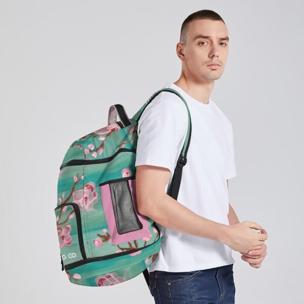 Cherry Blossom Backpack Large - Image 5
