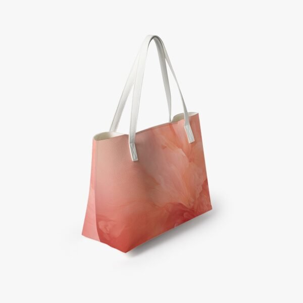 Dream Petal Vegan Leather Casual Tote - Image 4
