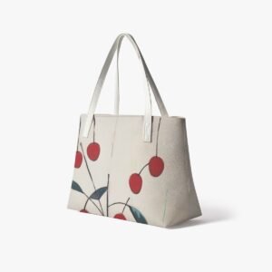 Dream Cherry Vegan Leather Casual Tote