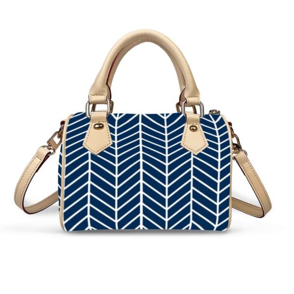 Chevy Vegan Leather Barrel Crossbody Handbag - Image 3