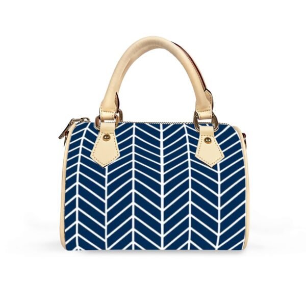 Chevy Vegan Leather Barrel Crossbody Handbag - Image 4