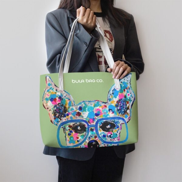 Boone Vegan Leather Casual Tote - Image 2