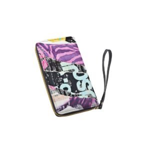 Vision Zip Clutch with Strap