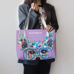 Sparkles Vegan Leather Casual Tote