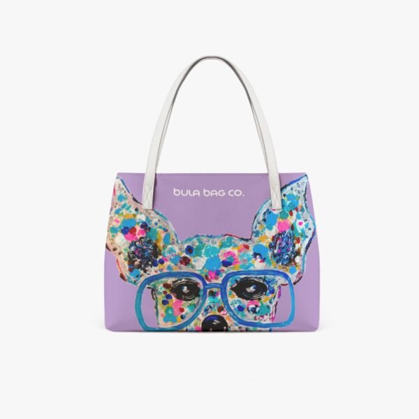 Boone Vegan Leather Casual Tote - Image 5