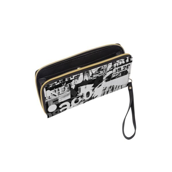 Vision Zip Clutch with Strap - Image 2