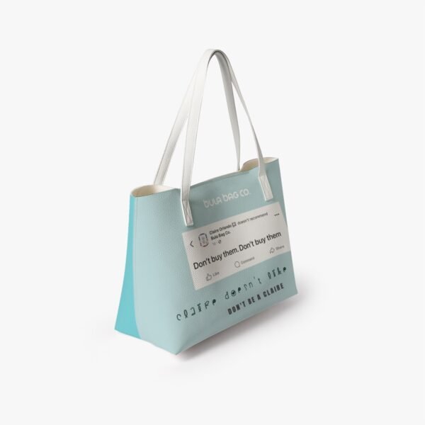 Claire Vegan Leather Casual Tote - Image 4