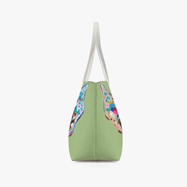 Boone Vegan Leather Casual Tote - Image 10
