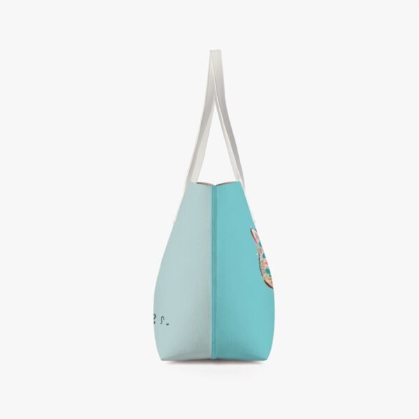 Claire Vegan Leather Casual Tote - Image 5