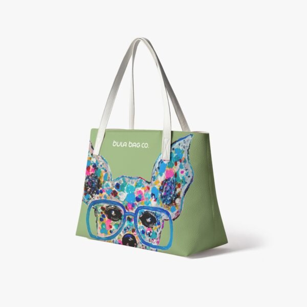 Boone Vegan Leather Casual Tote - Image 11